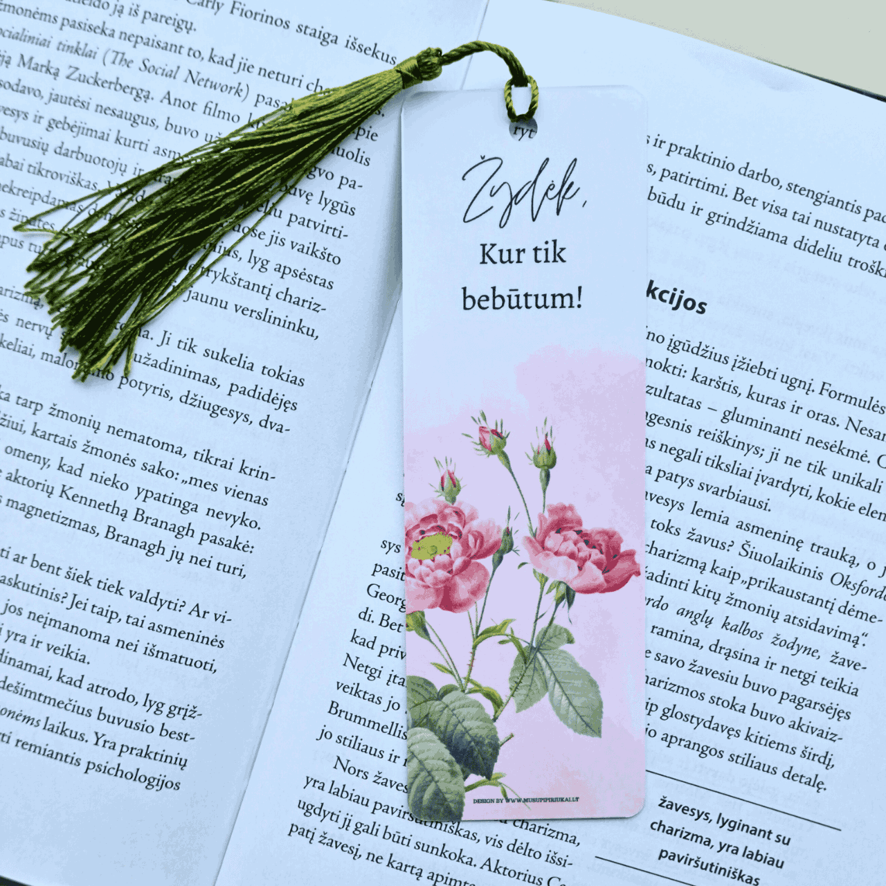 Skirtukas "Žydėk"