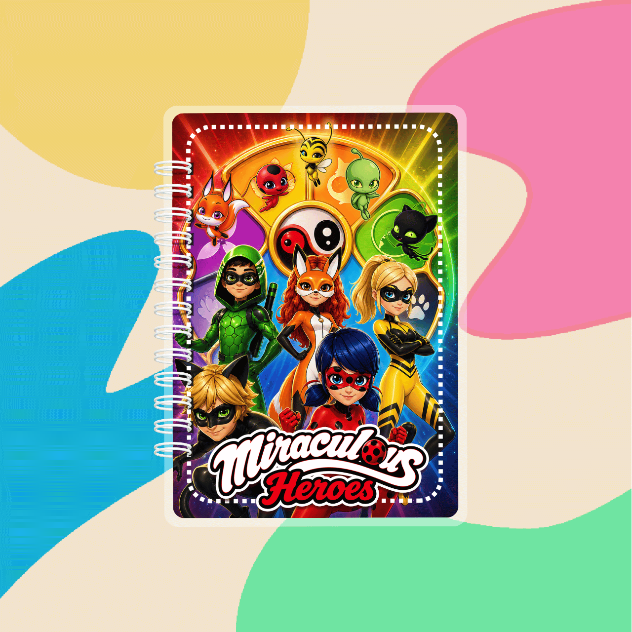 Knyga "Miraculous Heroes"