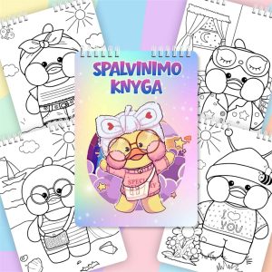 Spalvinimo knyga "Ančiukas"