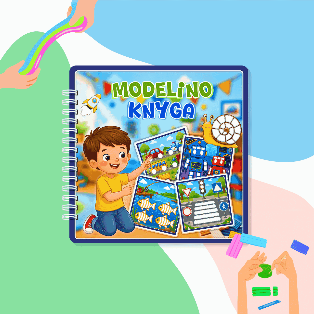Knyga "Modelinui"